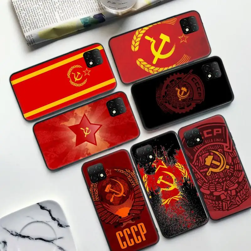 

USSR Flag Soviet Union Phone Case For Samsung J200 J2 J7 Pro J4 PLUS J510 J6 PRIME 10 J730 DUO J8 PRIME Cover Shell