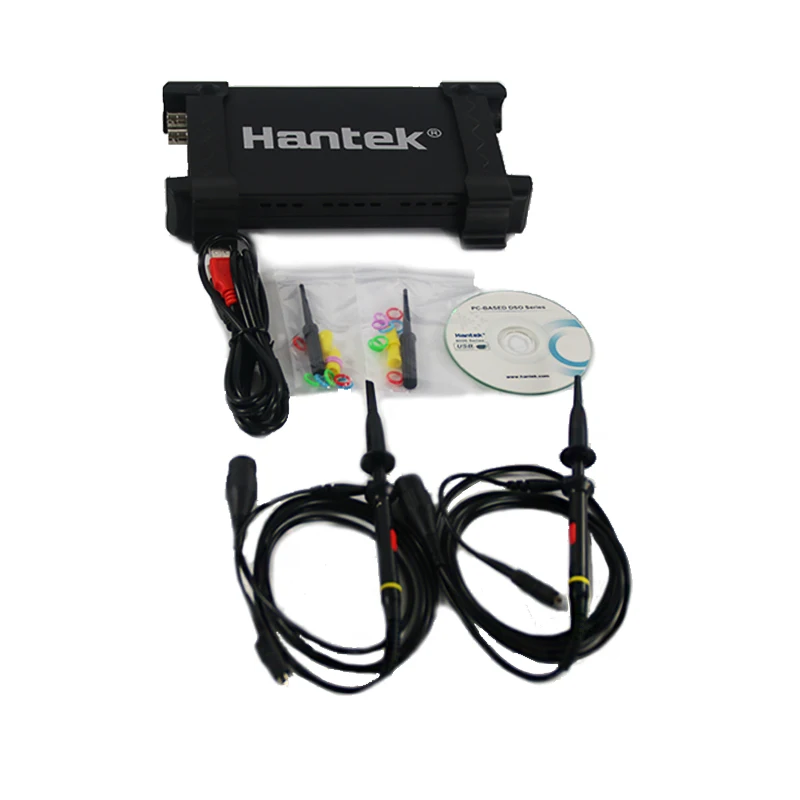 Новый цифровой осциллограф HANTEK 6022BE PC USB 2CH 20M Hz 48M Sa/s 1M|hantek 6022be pc usb|hantek 6022bedigital oscilloscope