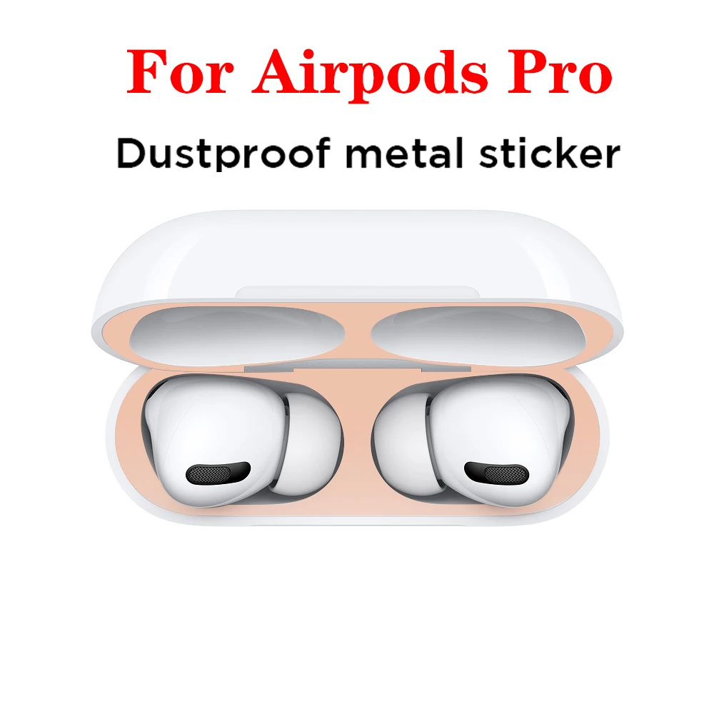 2 шт. Стикеры для защиты от пыли AirPods Pro аксессуары чехла Защитная Наклейка милый
