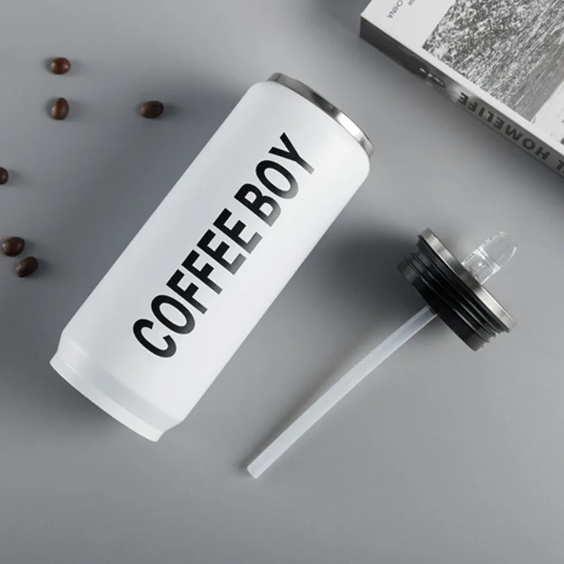 Новая соломенная форма термо бутылка из нержавеющей стали для напитков