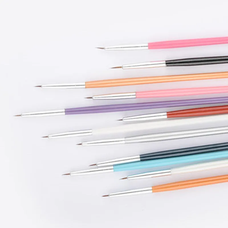 12 шт. набор кистей для маникюра с УФ-гелем