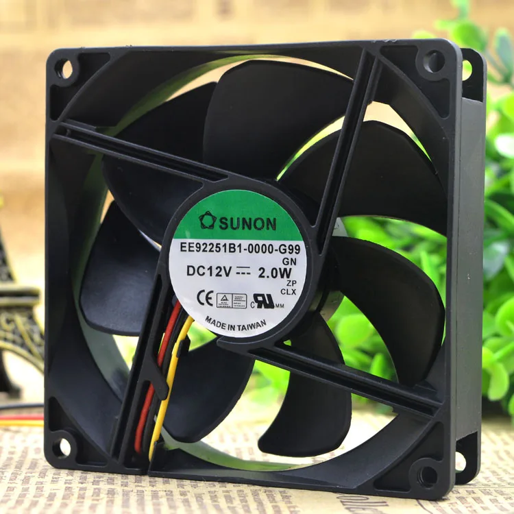 

Новый оригинальный Φ 9225 12V 2,0 W 9 см охлаждающий вентилятор