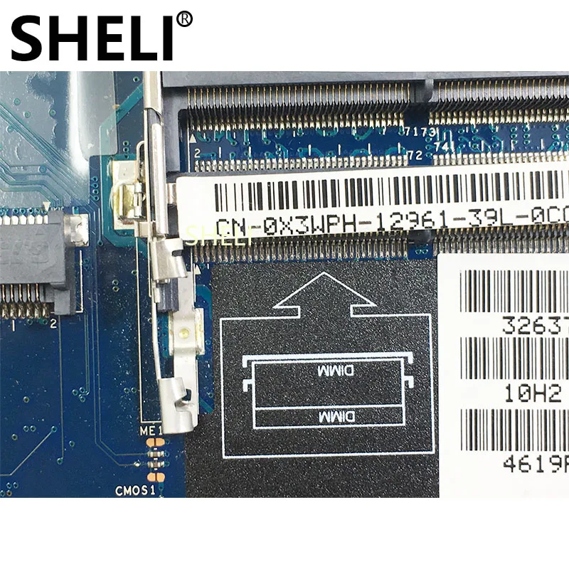 Шели для Dell Latitude E5530 материнская плата ноутбука QXW10 LA 7904P 7902P 0X3WPH 091C4N