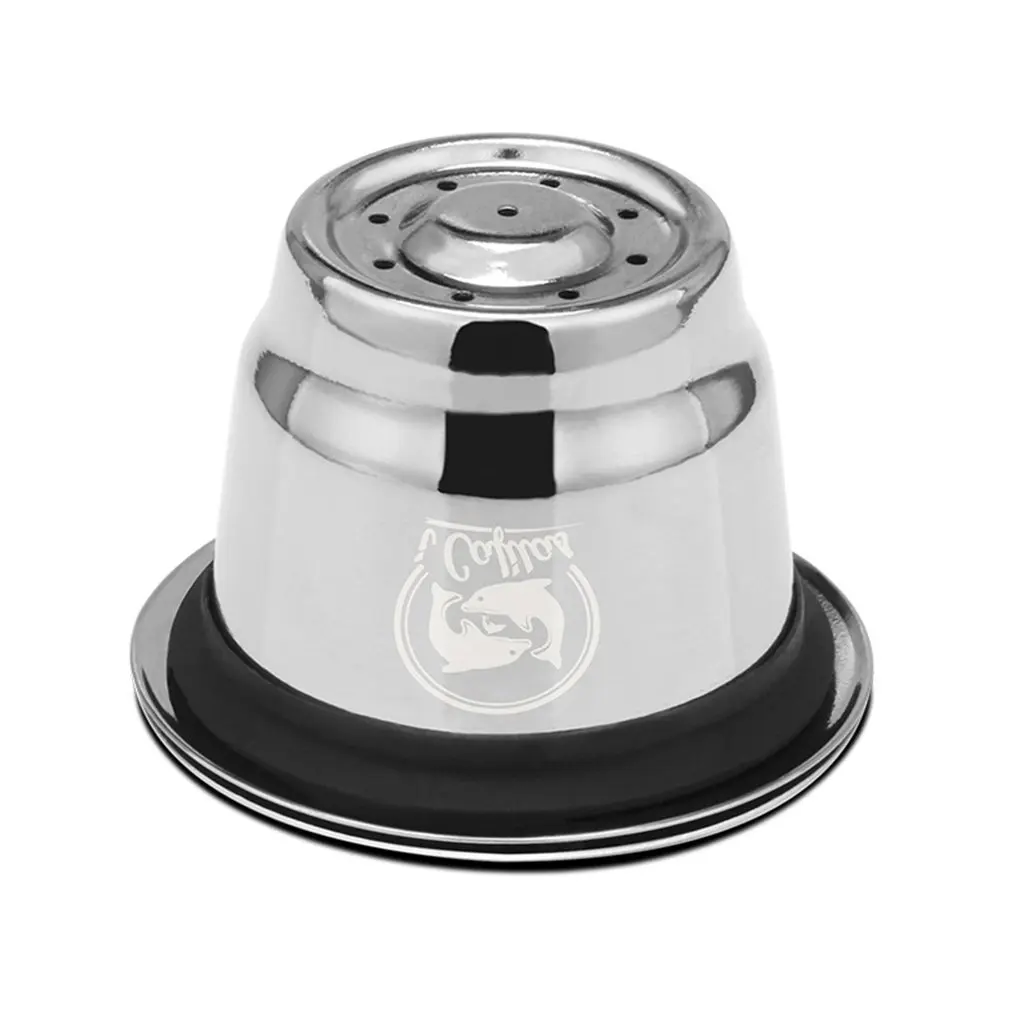 Капсула Nespresso reutilable Inox 2 в 1 использование многоразовая капсула Crema Espresso | Дом и сад