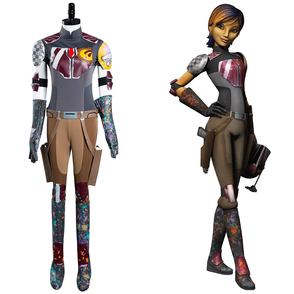 

Sabine Wren Cosplay Costume Outfits Halloween Carnival Suit