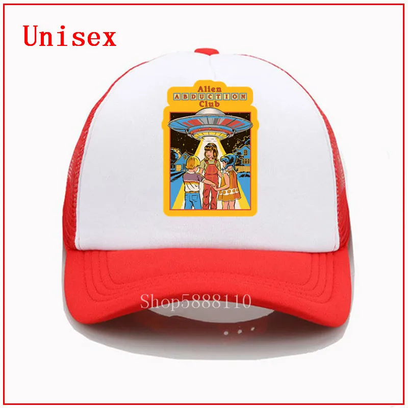 Alien Abduction Club UFO бейсболка для мужчин и женщин крутая летняя сетчатая Кепка