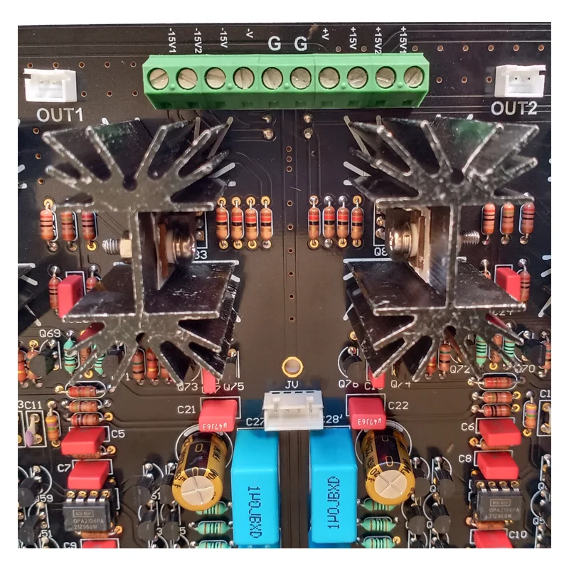 Плата предварительного усилителя класса А Lusya HIFI M11Board и печатная плата наушников