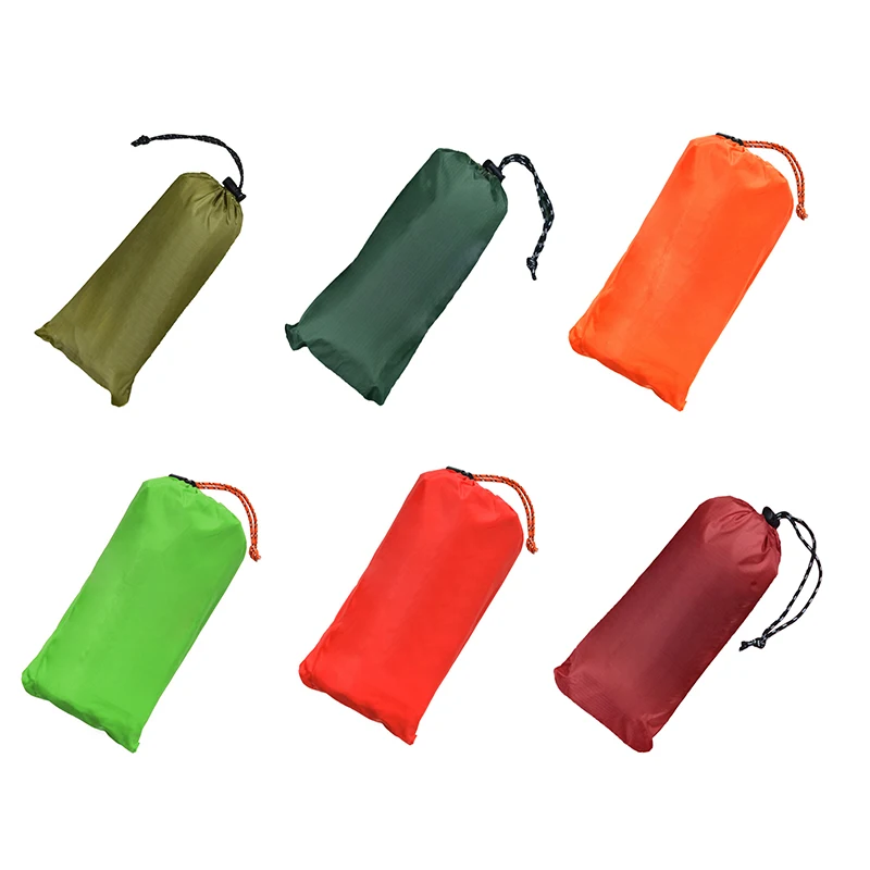 Водонепроницаемый дождевик многофункциональный кемпинг пончо рюкзак чехол Мини