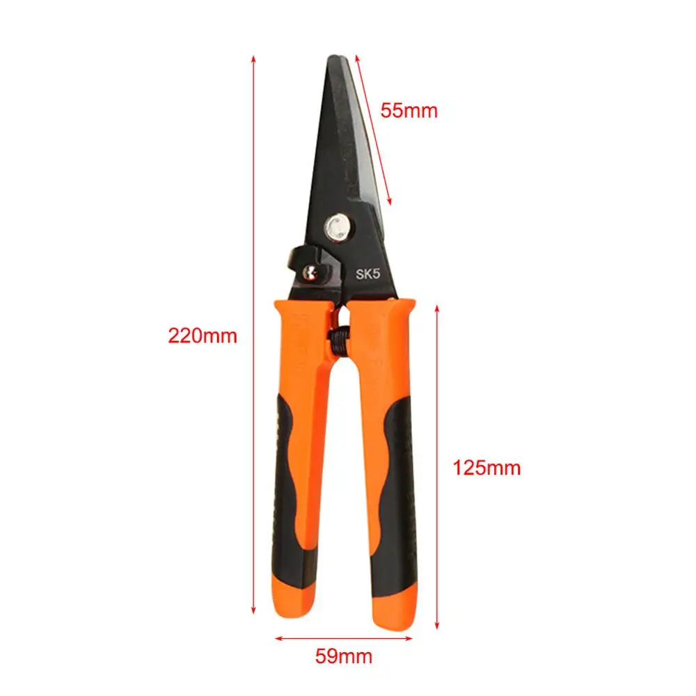 Многофункциональные прямые/изгибающиеся ножницы два вида ручные инструменты