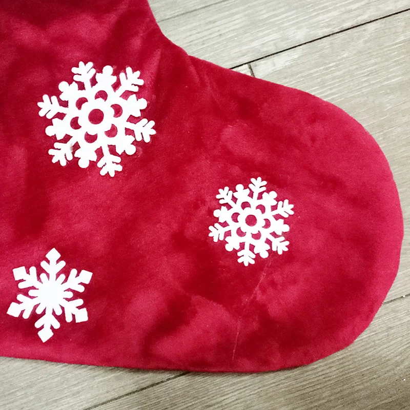 Сапоги образный детский подарок сумки конфеты Рождественский чулок орнамент с