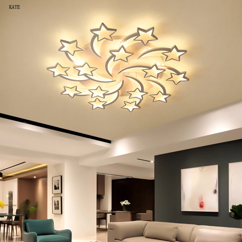 

LED Ceiling Light Gypsophila Indoor Ceiling Lamp Modern Simple Post-Modern Living Room Bedroom Dining Room Study Room
