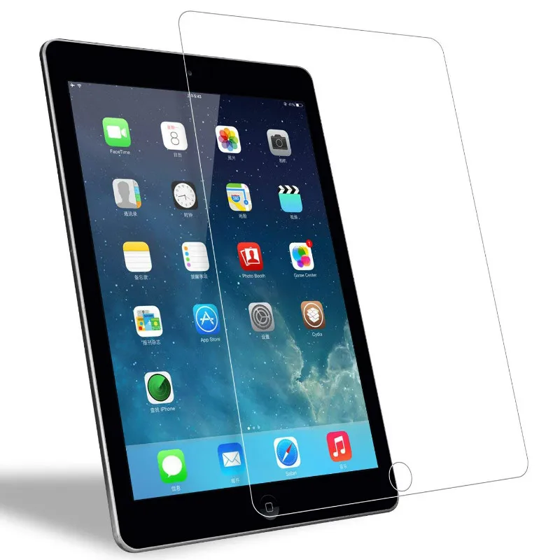 Защитное стекло закаленное для Apple iPad 9 7 2017 2018 Air 1 2 Pro 5-го поколения | Компьютеры и