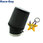 Высококачественный 62 мм угловой тканевый воздушный фильтр для 6,5 HP Honda Clone GX160 GX200 двигатель картинг Predator 212cc