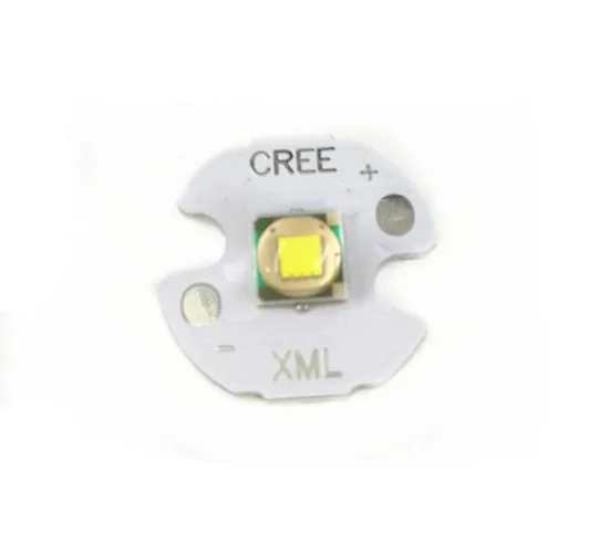Cree XM-L светодиодный T6 белый светильник с 20 мм star pcb + 3 7 V 5 режимов Светодиодный