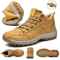 mode waterdichte wandelschoenen hoge kwaliteit slijtvaste schokabsorptie mannen wandelen sneakers ademend grote size sneakers