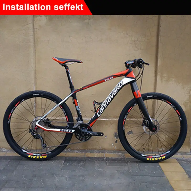 TOSEEK углеродная вилка Suspenton 26er 27 5 er 29er MTB велосипед 1-1/8 горный жесткая коническая