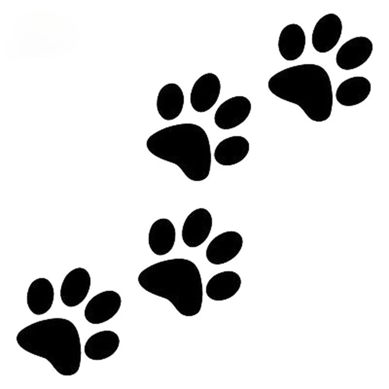 

13cm Animal Cat Paw Print Funny Vinyl Decal Motorcycle Car Sticker