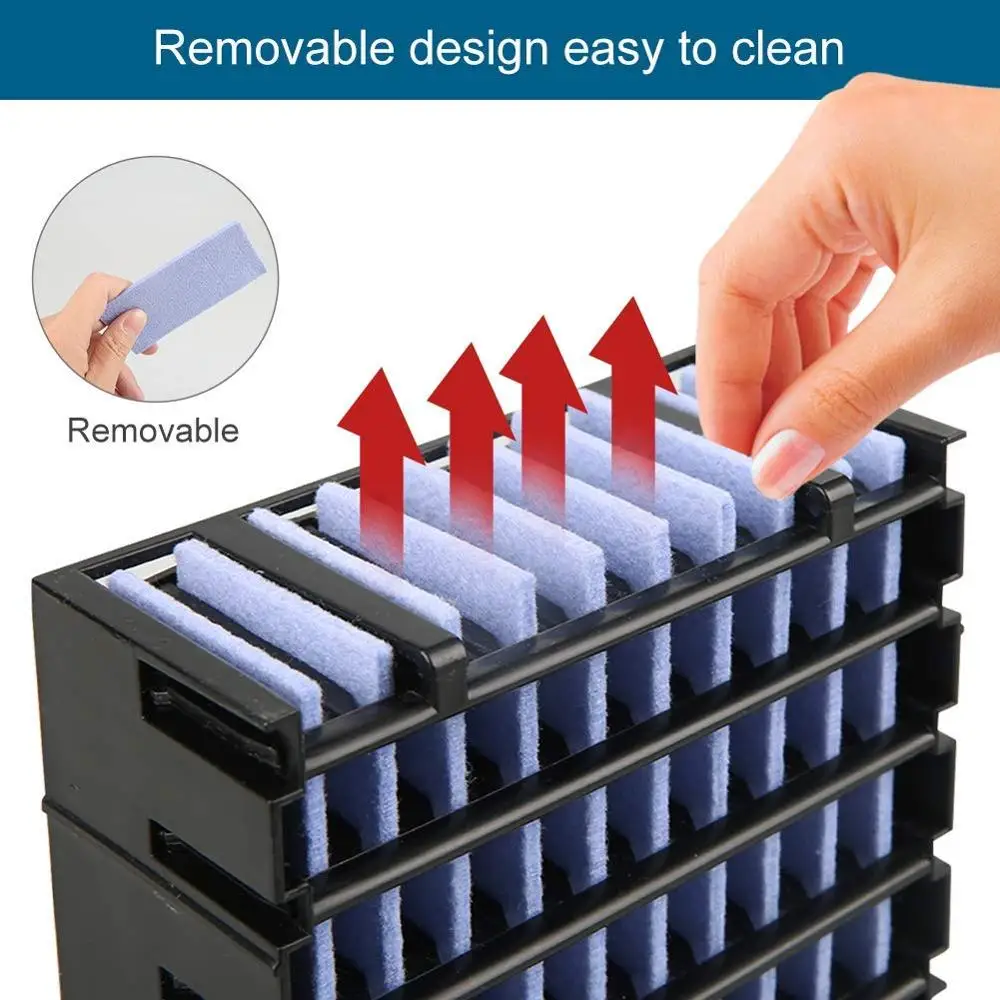 Охладитель воздуха мини с функциями зарядка от USB увлажнитель очиститель