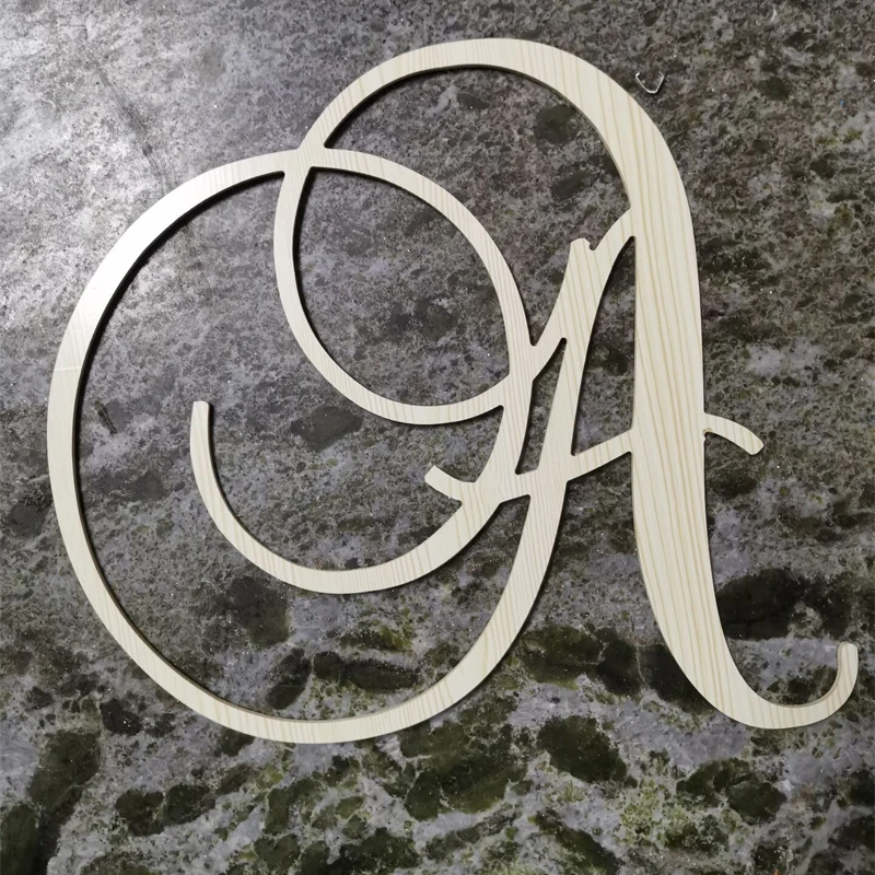 Индивидуальные деревянные буквы настенные подвесные большие | Дом и сад