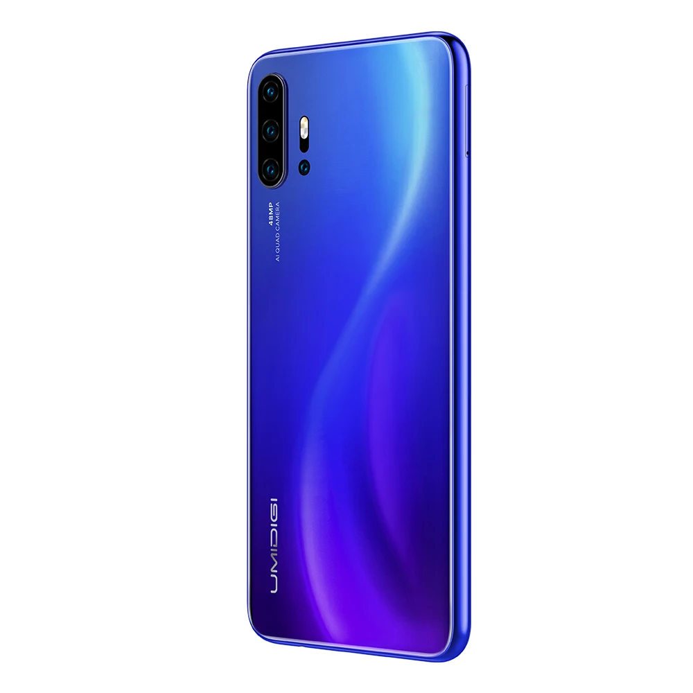 Глобальная версия UMIDIGI F2 Android 10 6,5" FHD+ 6GB128GB 48MP AI Quad camera 32MP Selfie Helio P70 NFC 5150mAh мобильный телефон