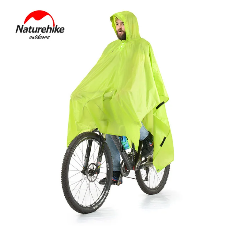 Дождевик Naturehike 3 в 1 для мужчин и женщин дождевик с навесом велосипеда сумки
