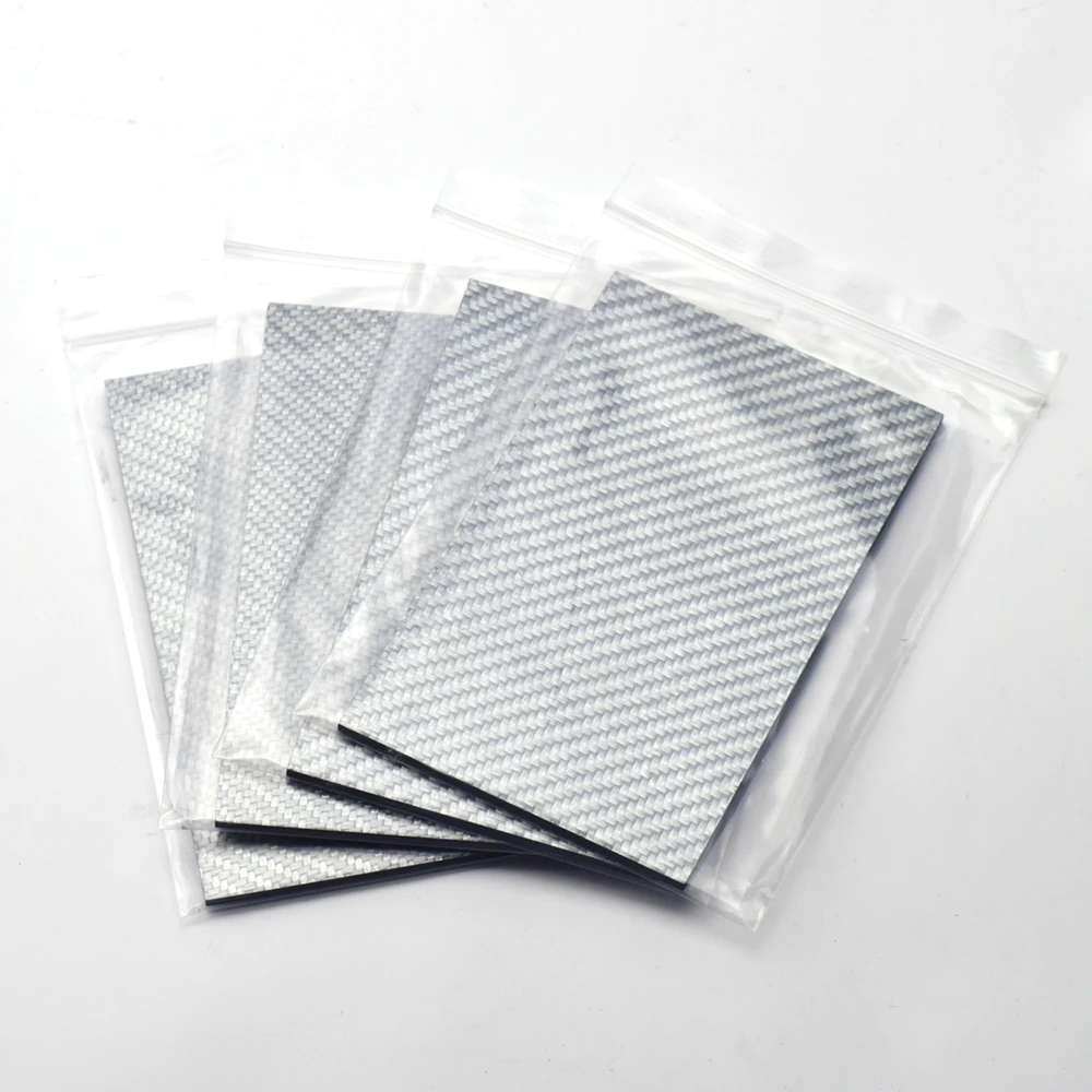 400x200 мм Высококачественная гладкая глянцевая матовая углеродная пластина