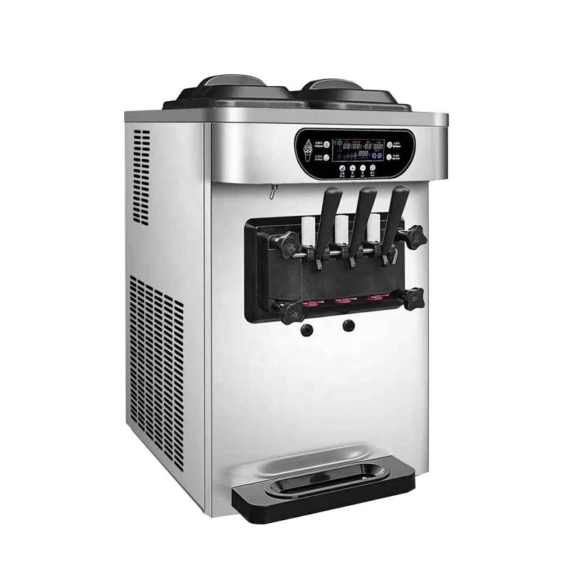 

Ice Cream Machine Commercial Automatic Small Desktop Cone Ice Cream Machine Mini Ice Cream Machine