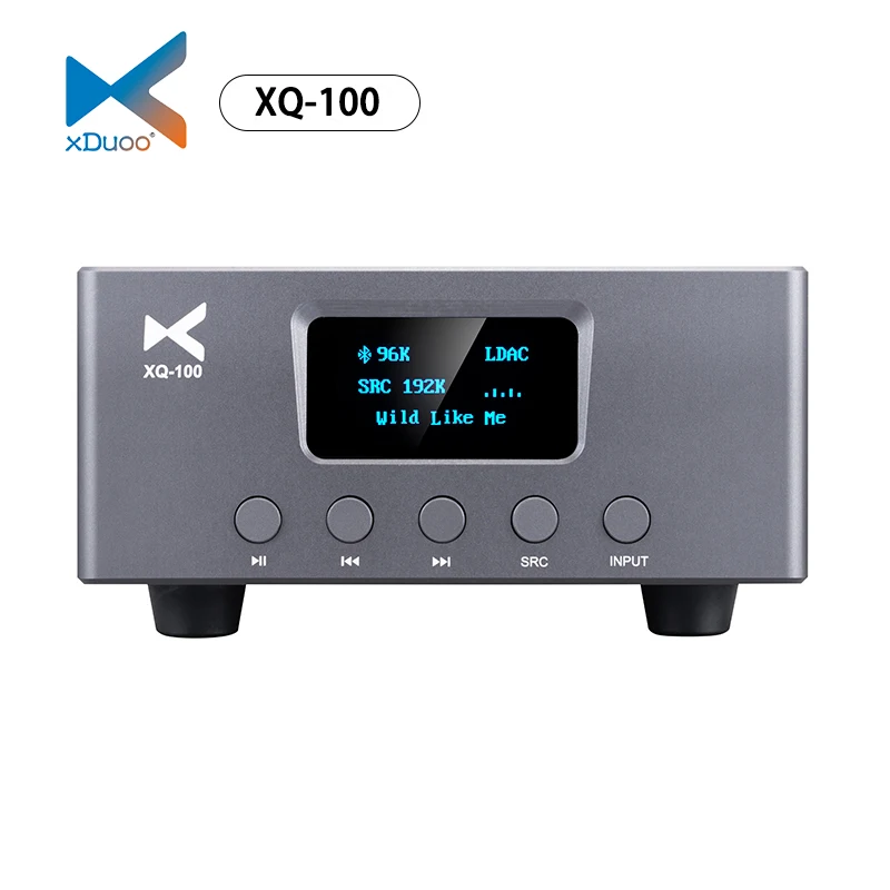 Новый XDUOO XQ-100 XQ100 Bluetooth 5,0 аудио приемник конвертер Выход двойной ES9038Q2M CSR8675 BT чип полный BT формат поддержка