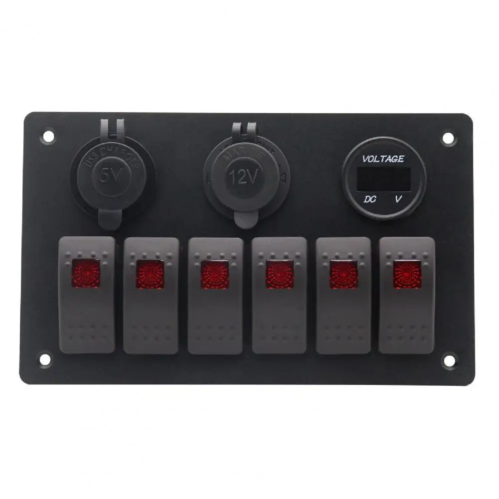 

Long-lasting Exquisite Wide Compatibility Switch Panel Wear-resistant for Yacht