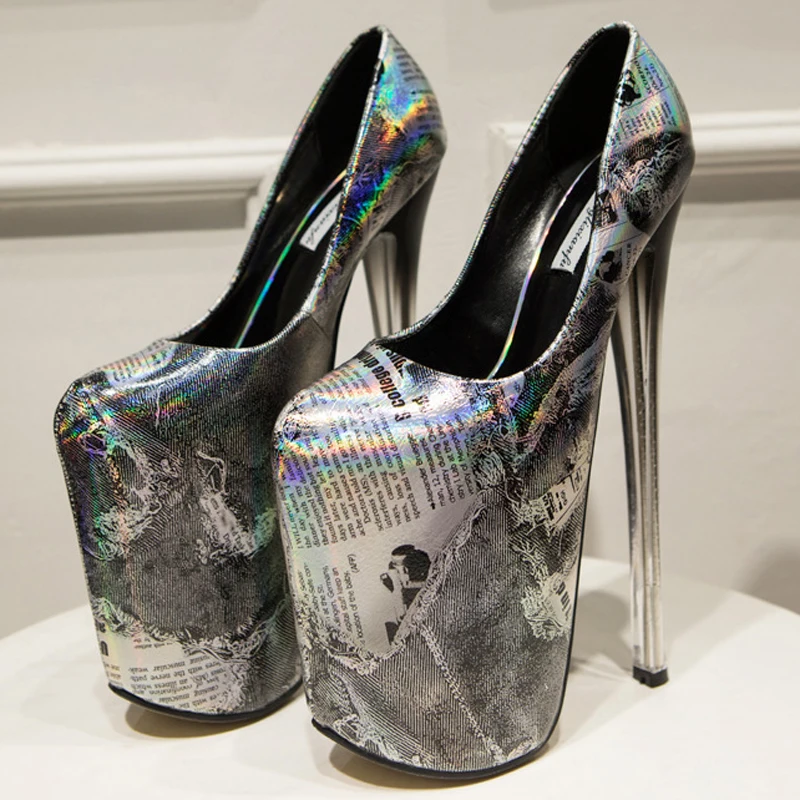 Женские туфли на очень высоком каблуке женские для вечеринок и ночных клубов