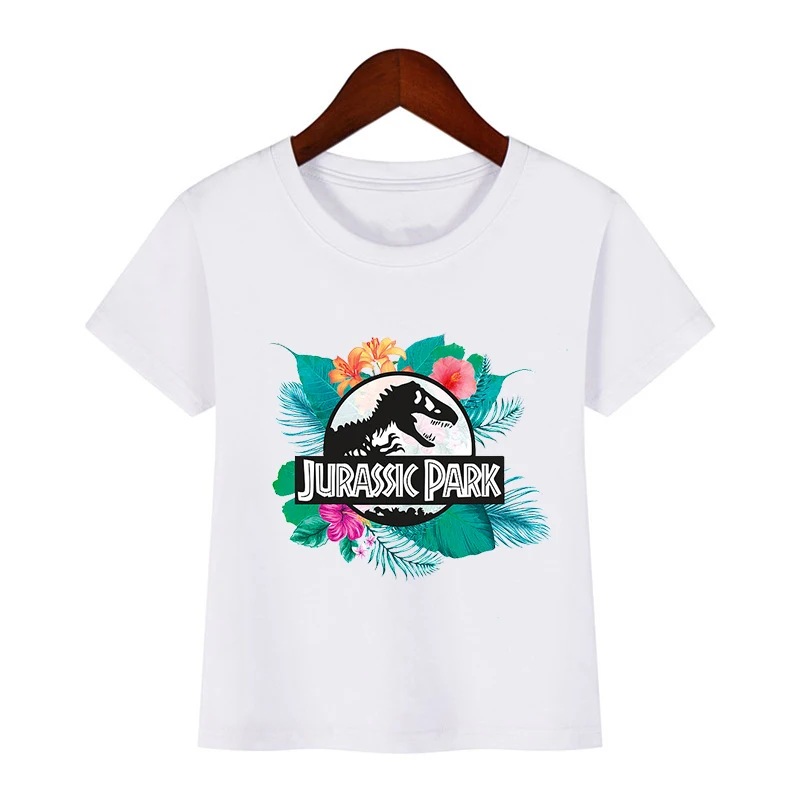 

Kid T-shirt For Girls Clothes Children’s Birthday T-shirt Girl Jurassic Park Game Graphic T-shirts Kids Clothes Boys Clothing