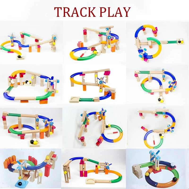 Деревянный вагон строительный блок интеллектуальное развитие Ассамблеи игрушка