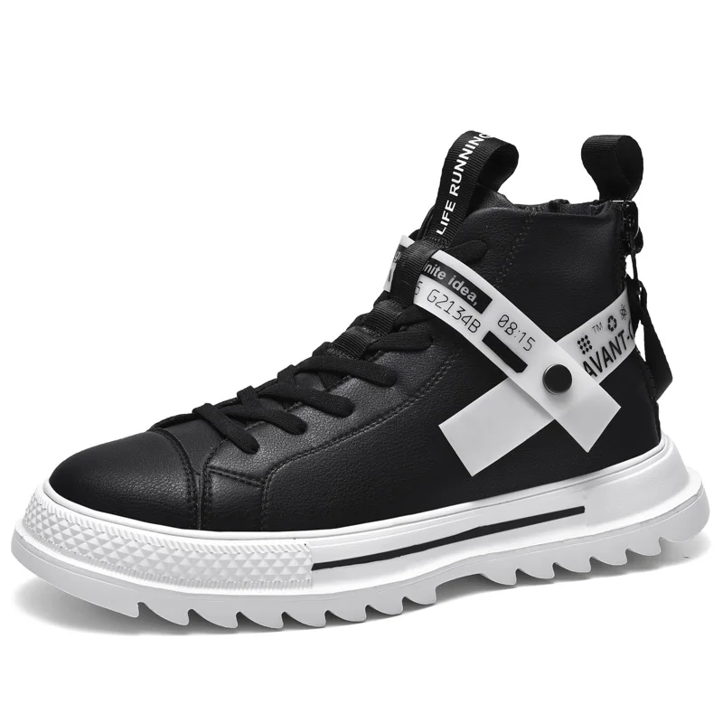 Мужские кроссовки со звездами ботильоны на молнии обувь для тренировок Уличная