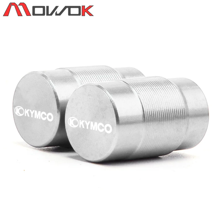 silver C Для KYMCO центр XCITING K-XCT 300 CK250T 300T мотоцикл короткие тормозные рычаги сцепления и крышки клапана шины Крышка для - Цвет: silver C