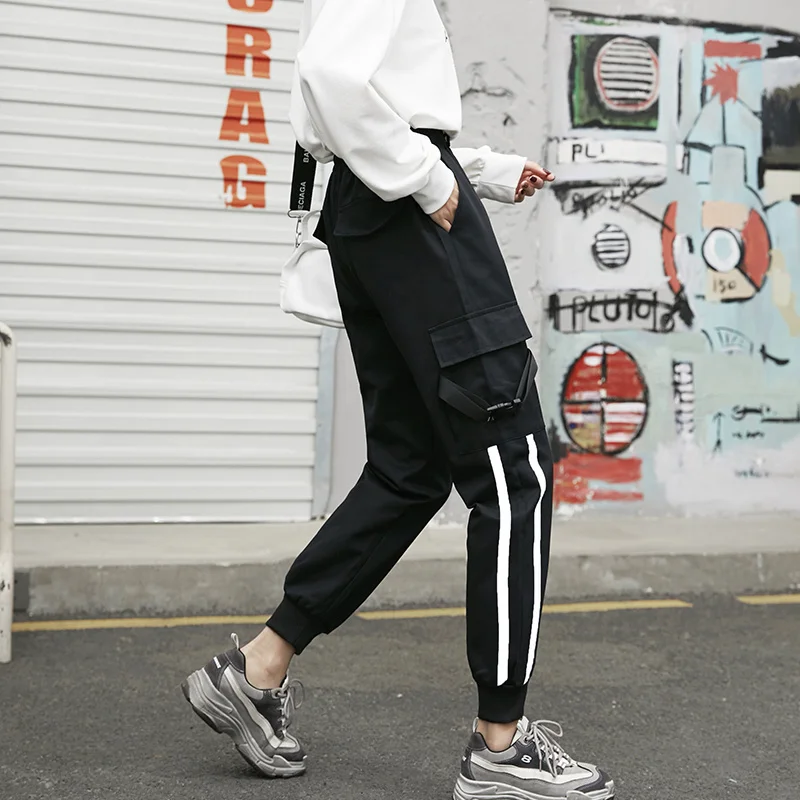 

Комбинезон Real Shot осень-зима, женский свободный студенческий прямой высокий комбинезон