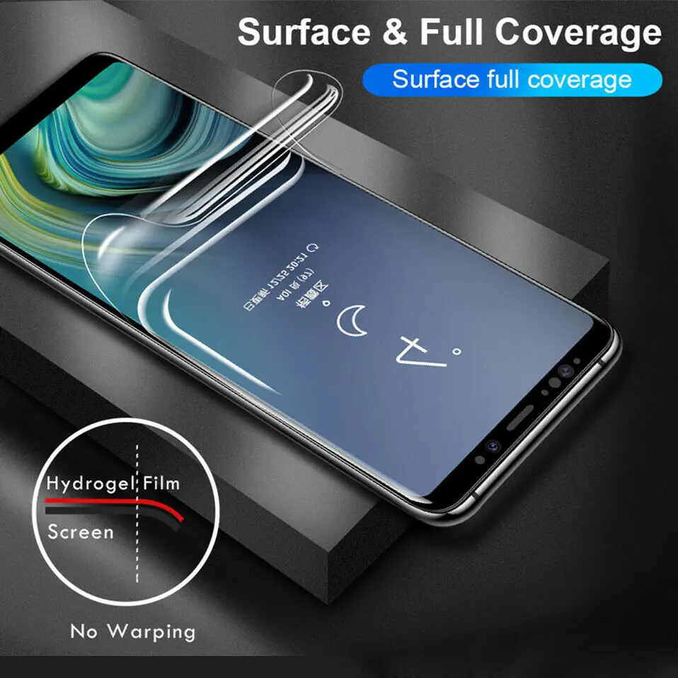 

2PCS Hydrogel Film For Max Pro M1 ZB602KL ZB601KL M2 ZB631KL ZB633KL ZS630KL ZS660KL ZS661KL ROG Phone 5 ZS673KS