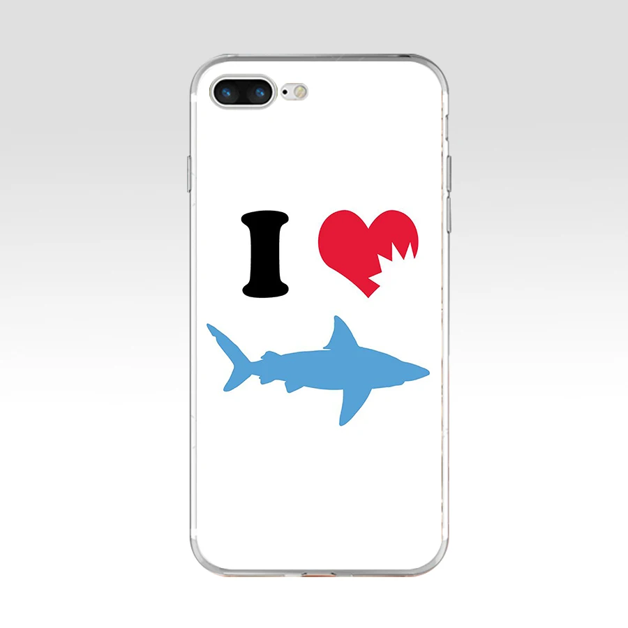 Силиконовый чехол 254FG для Apple Iphone 5 из мягкого ТПУ с рисунком океанских китов акул