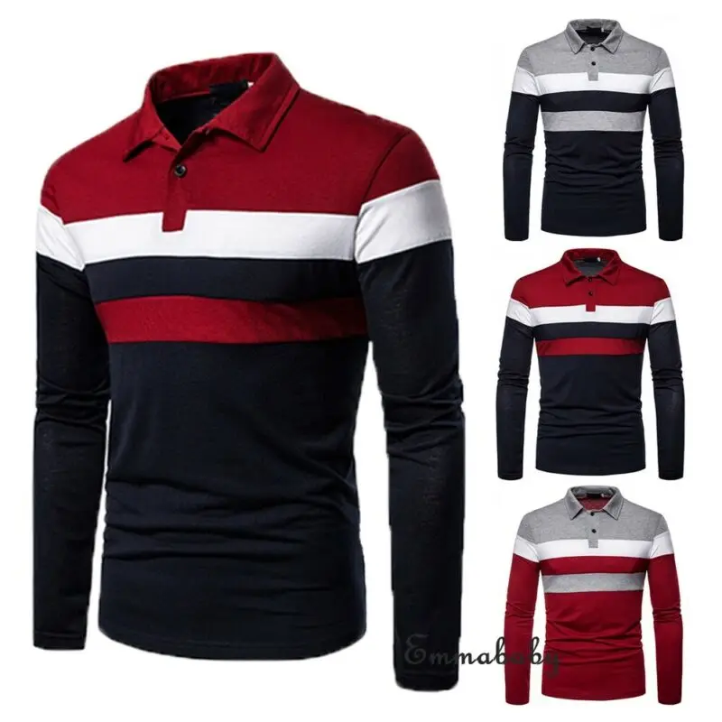 Мужская Повседневная рубашка с длинным рукавом унисекс пэчворком для работы