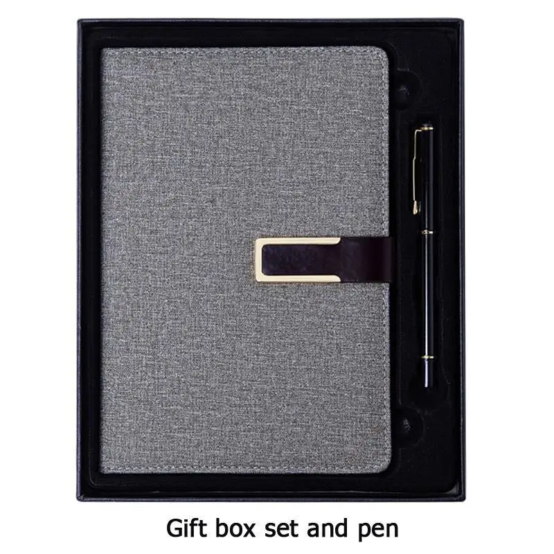 А5 кожаный деловой офисный подарочный набор блокнот дневник ежедневник