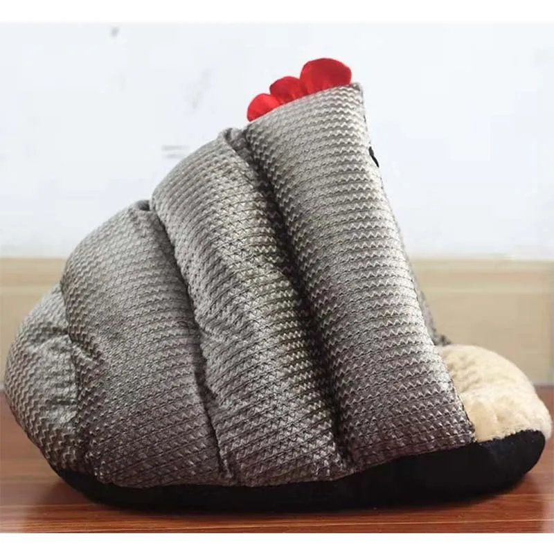 

Pet Dog Cat Puppy Cave Crate Cozy Warm Winter Bed House Sleeping Bag Mat