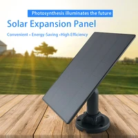 portable ultra thin solar panel for rechargeable battery powered ip security wifi camera street light outdoor light 3m micro usb