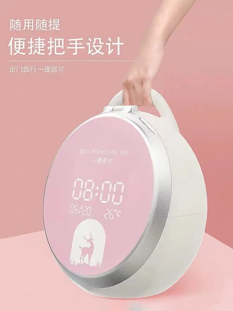 Продажа Зеркало светодиодный светильник кой, коробка для хранения косметики, органайзер для косметики в ванной комнате, контейнер для ювелирных из...