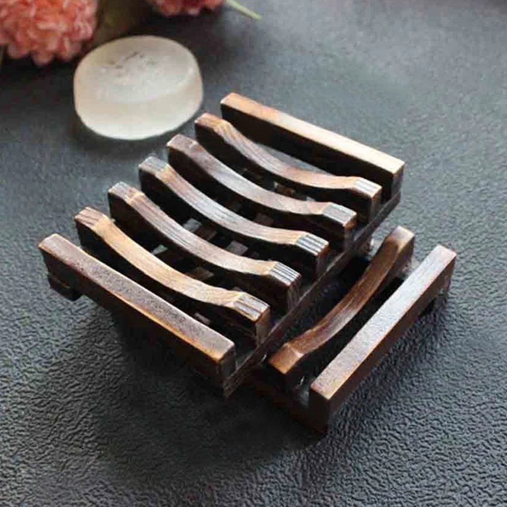 Аксессуар для ванной комнаты деревянная полка раковины мыльницы слива мыла | Дом