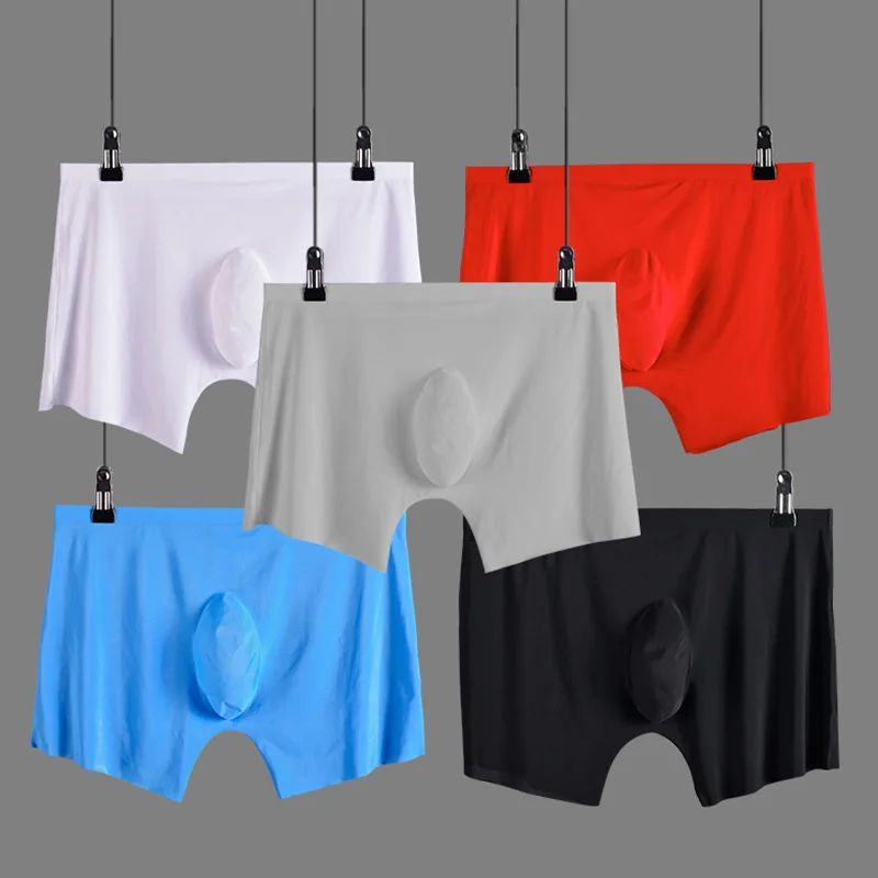 Мужские боксеры невидимое нижнее белье тонкое дышащее Мужское удобное женское