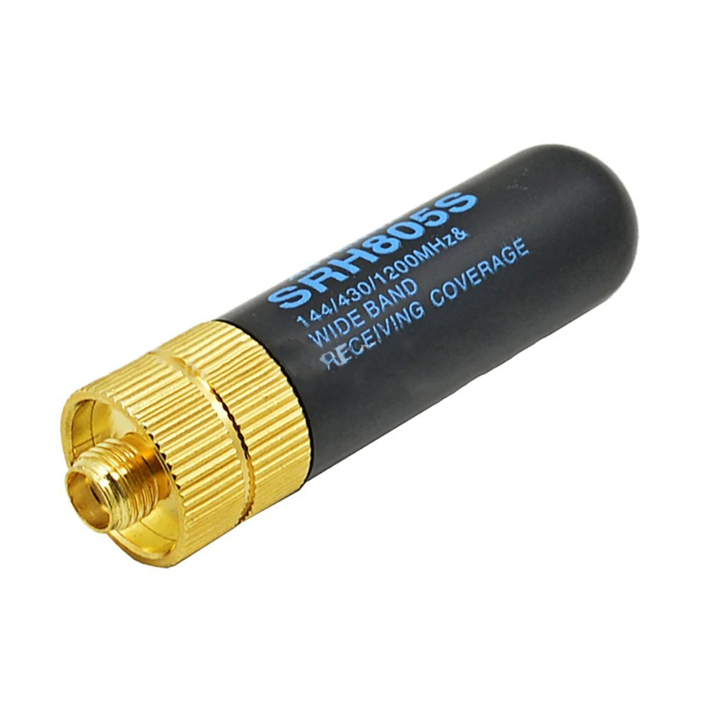2pcs 10W Dual Band SRH805S SMA-F Female Antenna for Baofeng GT-3 UV-5R UV-5RA UV-5RE TGUV2 KGUVD1P  BF-888s Radio SMA Antennas