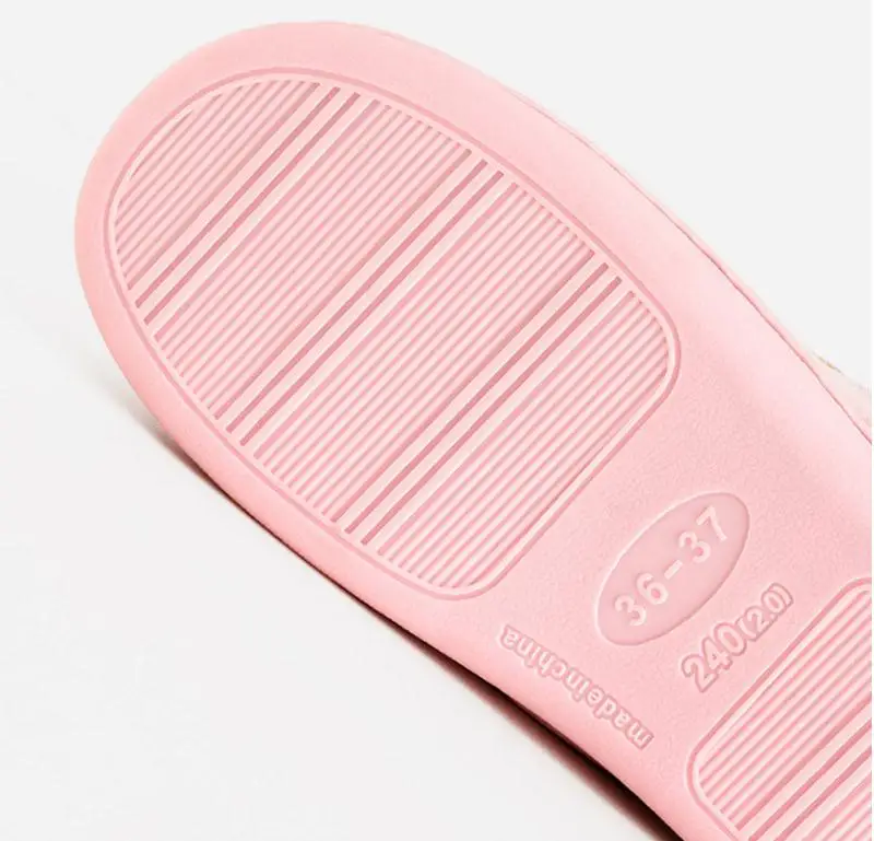 Winter Warm Shoes Woman Men Indoor Slippers Soft Plush Lovers Home Floor Slipper Anti-slip Ladies Bedroom Slides SH08212