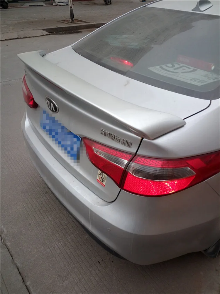 Спойлер для Rio K2 2011 2015 Kia спойлер JSDD из АБС пластика цвет заднего крыла автомобиля