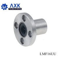 hot sale 1pc lmf16uu 16mm flange linear ball bearing for 16mm linear shaft cnc