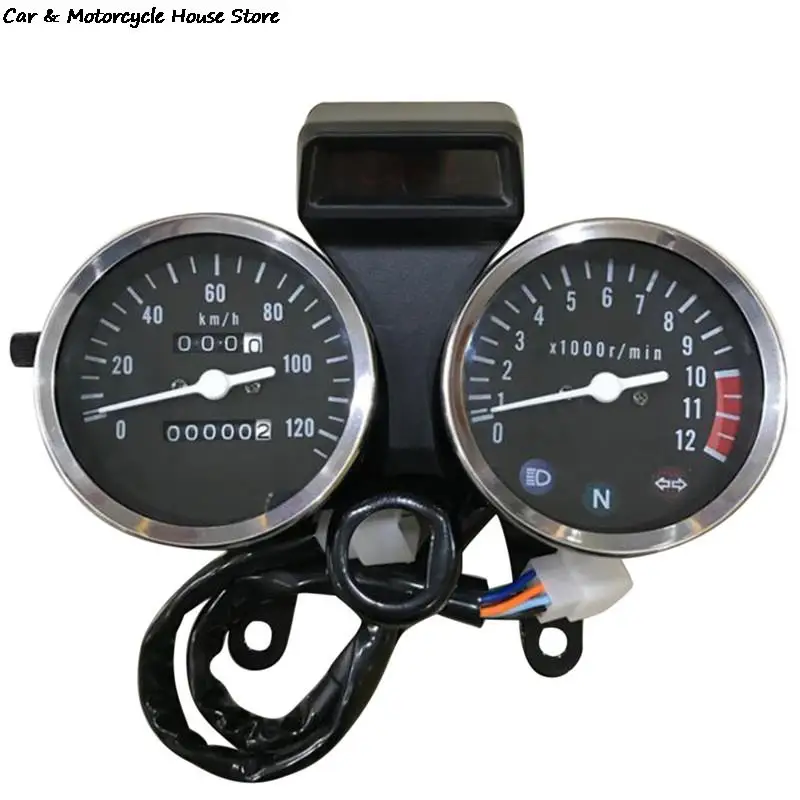 

1Pcs Motorcycle Tachometer Speedometer Modified Accessories Counter For Suzuki GN125/Duke HJ125-8 13cmx11cm