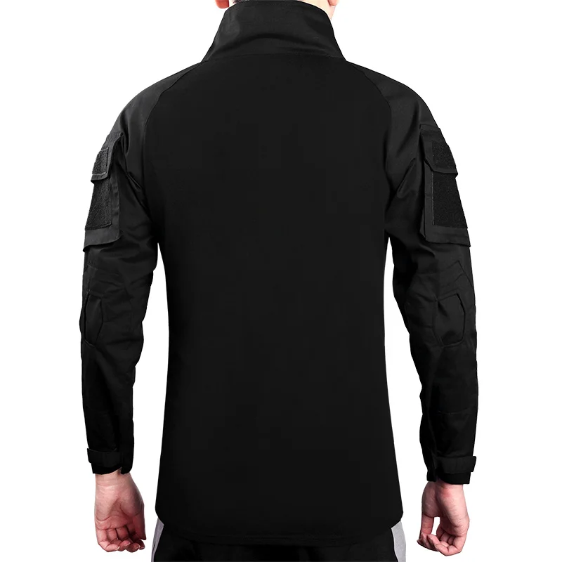 Men's Tactical T-Shirt Military Army Camouflage Long-Sleeve Male Hunting Breathable Sport Clothes Autumn Spring Cotton |